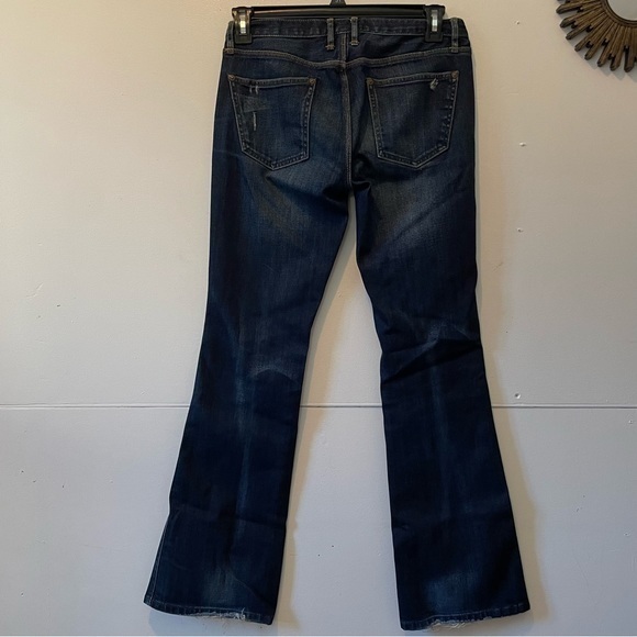 Madewell Distressed Flare Denim Jeans - Picture 15 of 16